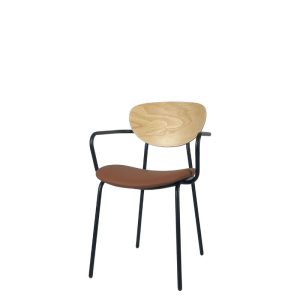 Alf Arm Chair - Upholstered Seat